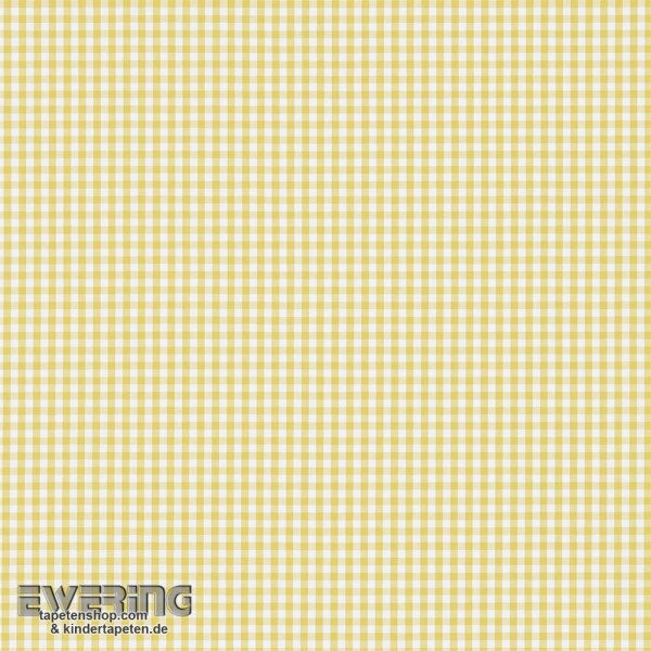 Karo-Muster Dekostoff Gelb Junge