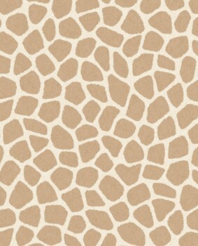 giraffe look fur pattern non-woven wallpaper brown Explore Eijffinger 323033