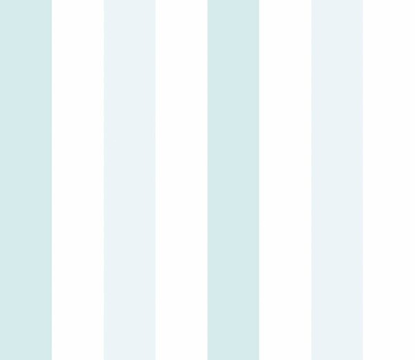 Weiß und blaue Tapete Streifen Pippo Rasch Textil 104612