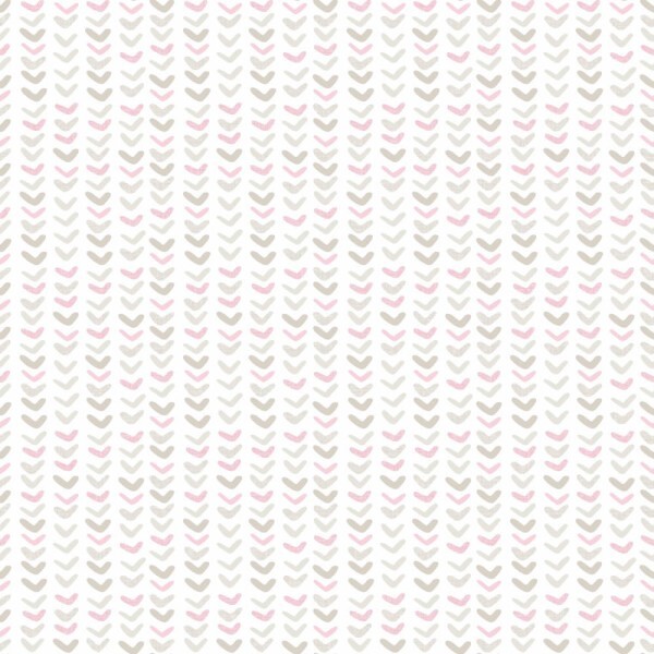 Grau und rosa Tapete kleines grafisches Muster Mondobaby Rasch Textil 213008