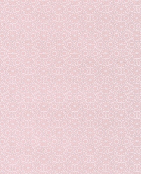 Pink shimmer wallpaper flowers pattern