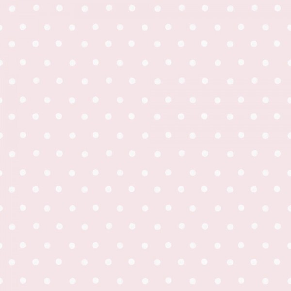 SALE set of 2 non-woven wallpaper pink dots