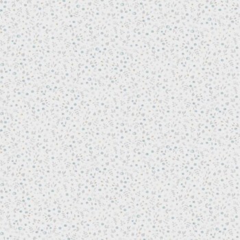 wallpaper summer meadow floral pattern white MLW29846117