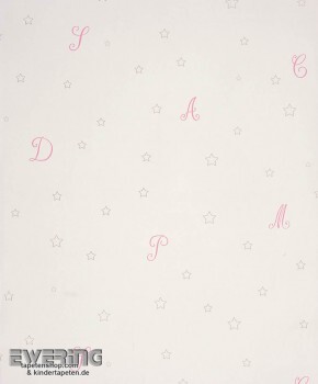 Cream white wallpaper letters