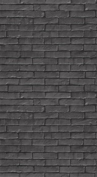 Wall Black Wallpaper Caselio - Young and free Texdecor YNF103299090