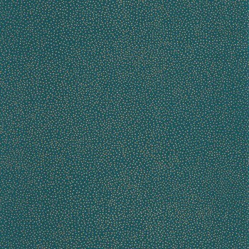Golden dots non-woven wallpaper Petrol Sea You Soon SYO101736128