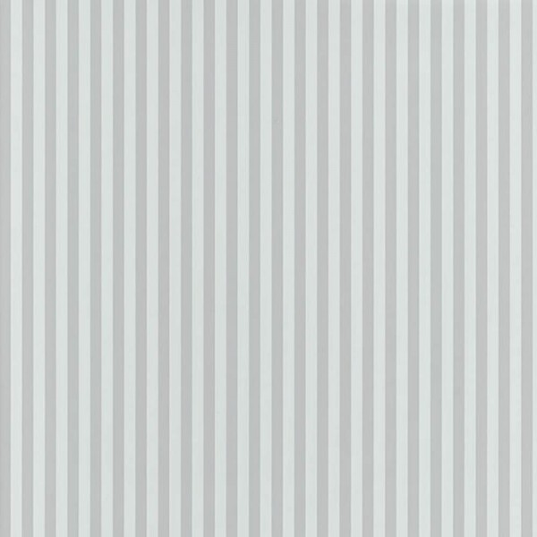 Streifen-Tapete Grau Weiß