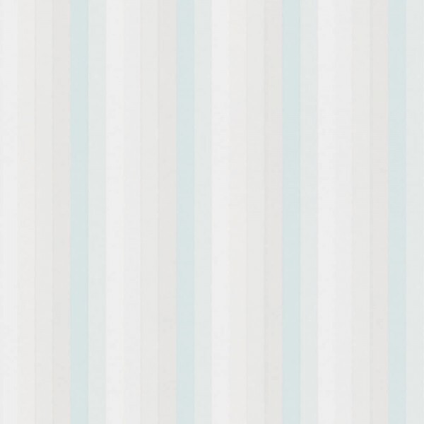 Light blue stripes non-woven wallpaper
