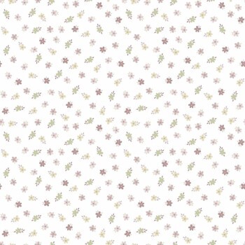 non-woven wallpaper flower meadow nature pink beige white 014844