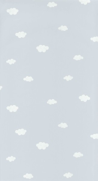sky clouds non-woven wallpaper blue Casadeco - Once upon a time OUAT29756430