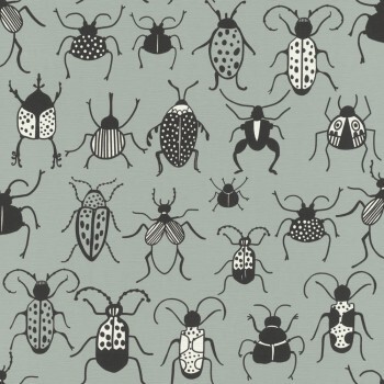 small bugs insects wallpaper pale green Onszelf Stories Rasch 552973