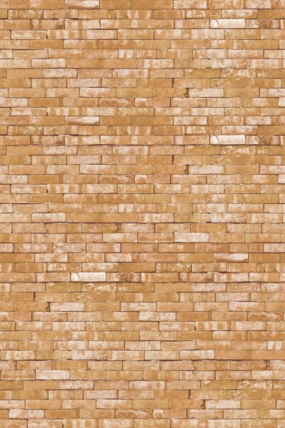 Mural brick rust-brown