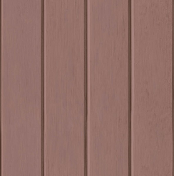 non-woven wallpaper wide wooden slats pattern pale red 014878