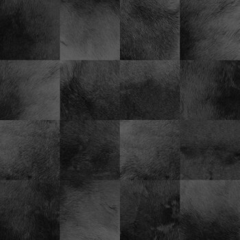 Musteroptik Tierfell grau-schwarz Paradise 139184