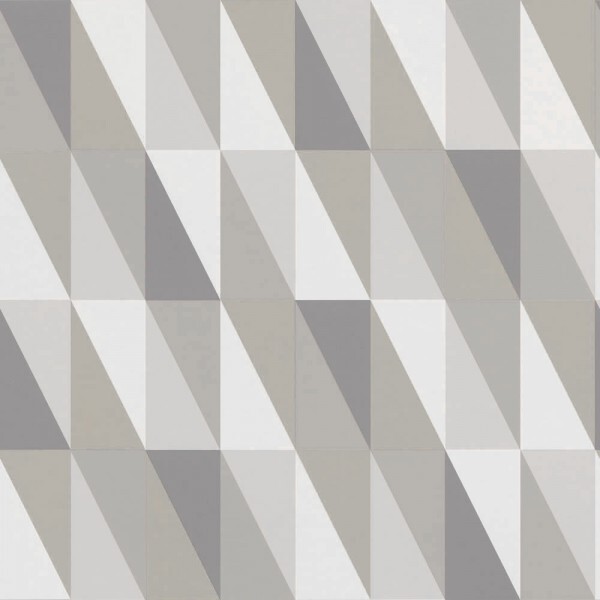 non-woven wallpaper graphic pattern grey beige