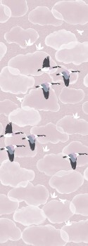 Wolkenmotive Himmel Wandbild taupe Olive & Noah Behang Expresse INK7819