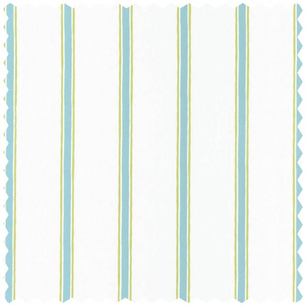 Green Blue stripes Decoration Fabric