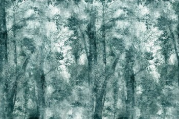 Dunkel-Grün Bäume Wald Wandbild 62-ODED191809 Tenue de Ville ODE