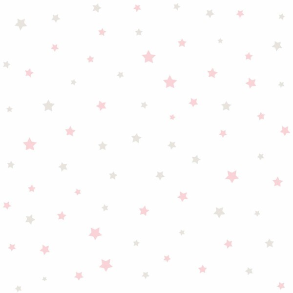 SALE role 104572 little stars sweet star wallpaper wallpaper white and pink Pippo Rasch Textil 