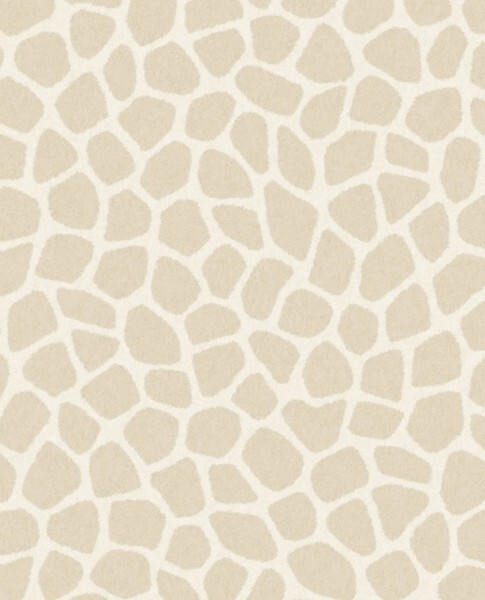 fur pattern giraffe optics non-woven wallpaper beige Explore Eijffinger 323030