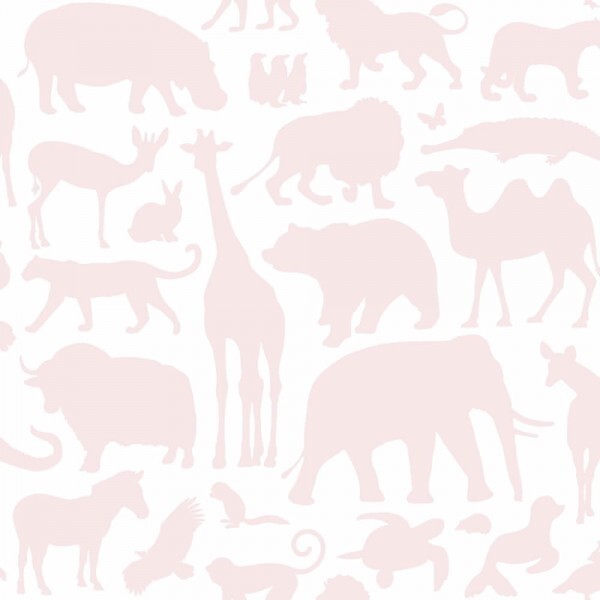 Wallpaper pink animals