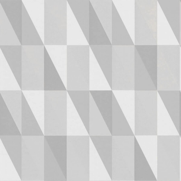 non-woven wallpaper grey graphic pattern