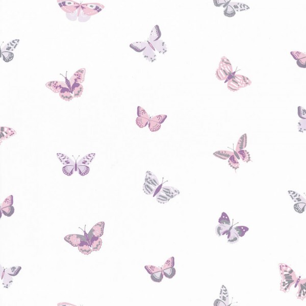 wallpaper purple butterflies