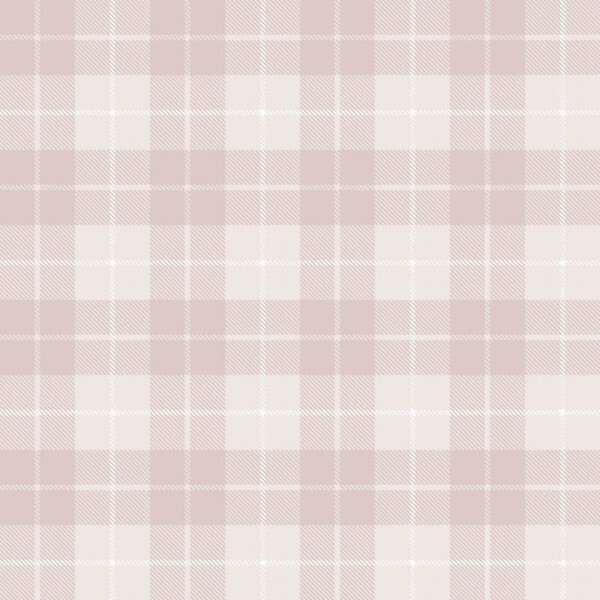 non-woven wallpaper large checked pattern pink 014874