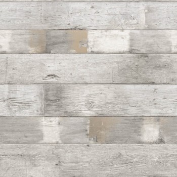 Wood look wallpaper gray Friends & Coffee Essener 16670