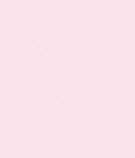Dots cute non-woven wallpaper pink and white Pippo Rasch Textil 104592