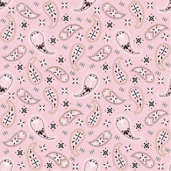 Flowers cute non-woven wallpaper pink Friends & Coffee Essener 16629