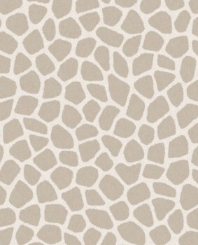 giraffe animal fur pattern non-woven wallpaper gray Explore Eijffinger 323031