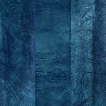 Wandpaneel blau Abstrakt Casamance - Estampe 48-74120232