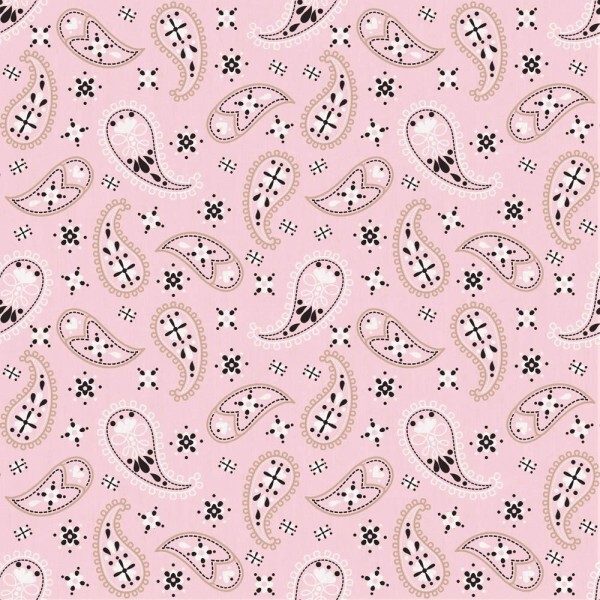 Flowers cute non-woven wallpaper pink Friends & Coffee Essener 16629