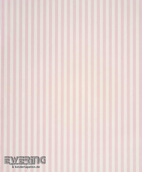 Pink stripes wallpaper girl