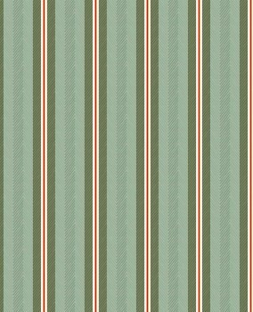 Wallpaper non-woven green stripes Pip Studio 5 300134