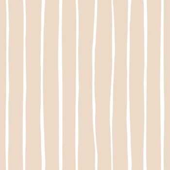 schmale Linien Gitter Tapete cream und weiß Mondobaby Rasch Textil 113072