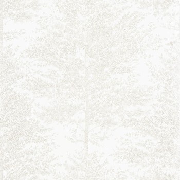 Forest wallpaper white Caselio - La Foret Texdecor FRT101800021
