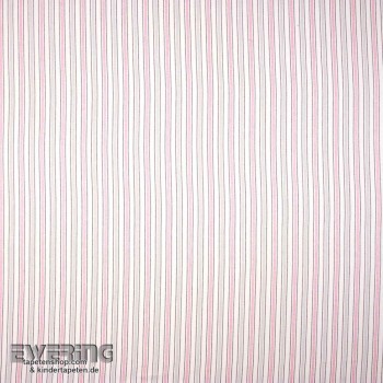 Pink decorative fabric stripes girl