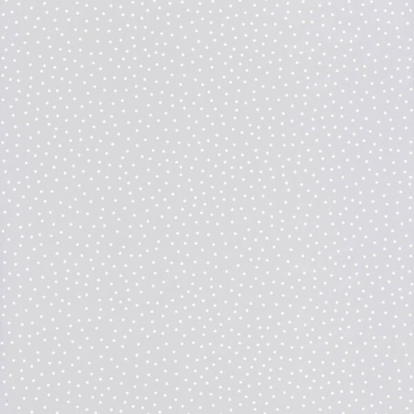 non-woven wallpaper grey white dots