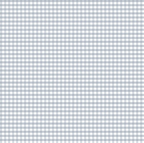 Vliestapete Kariert Muster weiß blau 114846