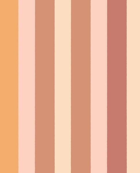 stripes forms non-woven wallpaper pink and orange Explore Eijffinger 323050