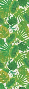 Palmenblätter Wandbild Grün Vlies