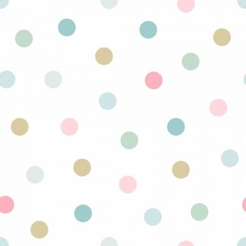 Wallpaper colorful dots