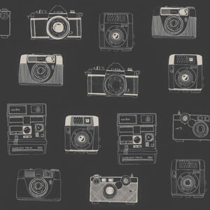 rasch-textil-fab-kamera-schwarz-weiss-jugendzimmer-polaroid