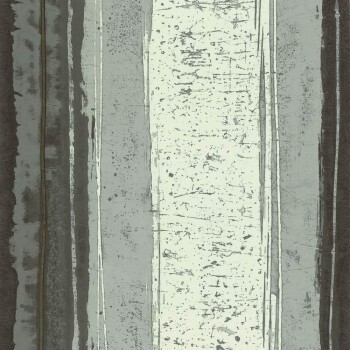 Tapete Streifen Abstrakt grau Casamance - Estampe 48-74040141
