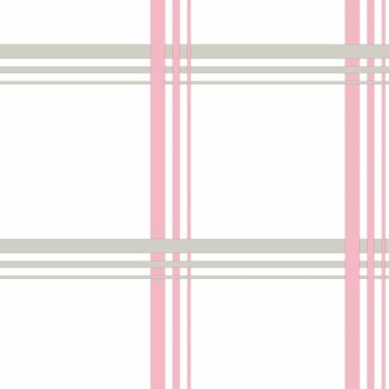 Delicate children's wallpaper check pattern beige and pink Friends & Coffee Essener 16664