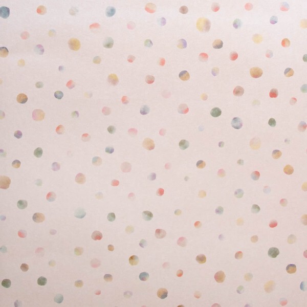 Color spot pattern pink non-woven wallpaper Great Kids Hohenberger 26835