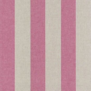 Texdecor 36-FAO69034014 Caselio - Faro pink Streifen-Tapete Vlies
