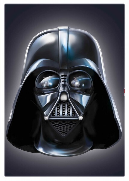 Sticker Schwarzwandsticker Star Wars Darth Vader
